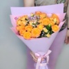Лайт букет кустовых роз Фиеста
